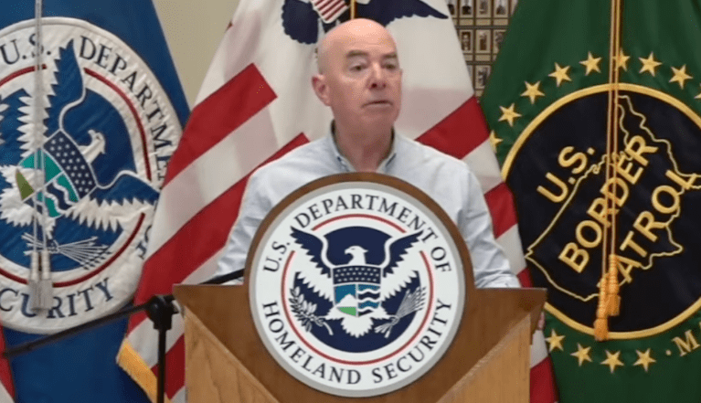 Embattled Mayorkas makes rare appeal to border agents amid worsening crisis